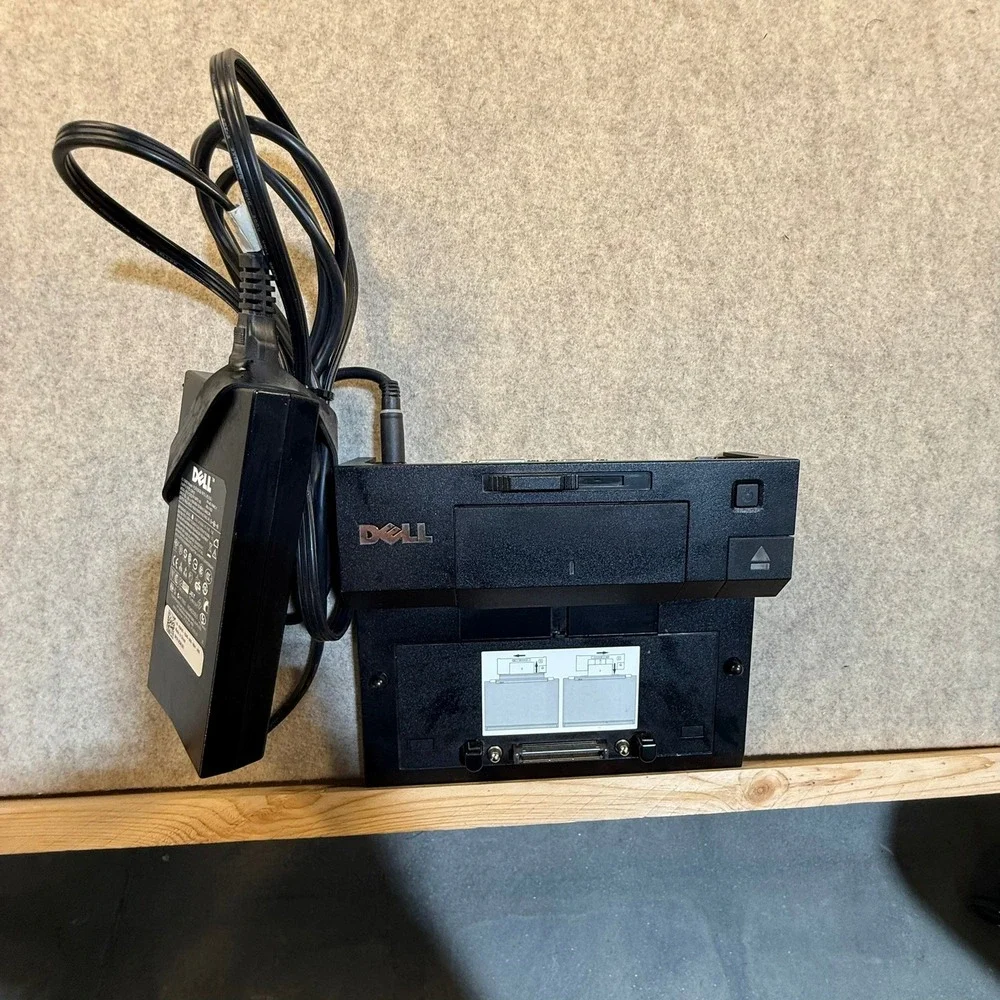 Dell E-Port Replicator PR03X Docking Station with 130W AC Adapter PA-4E CM161